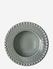 PotteryJo - DAISY Soupbowl 21 cm 2-PACK - djupa tallrikar - cement - 0