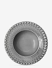 PotteryJo - DAISY Soupbowl 21 cm 2-PACK - djupa tallrikar - soft grey - 0