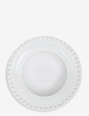 PotteryJo - DAISY Soupbowl 21 cm 2-PACK - djupa tallrikar - white - 0
