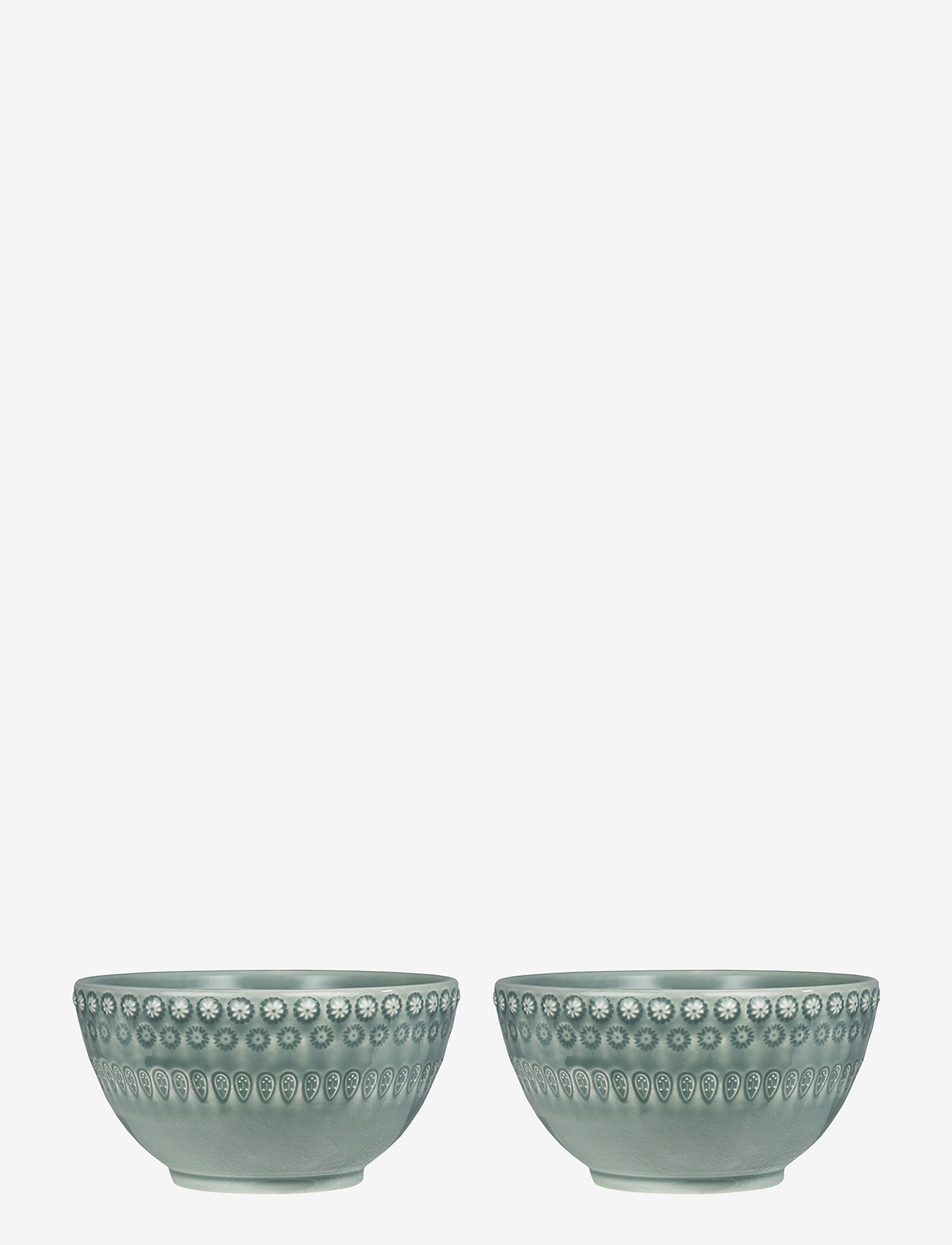 PotteryJo - DAISY Small Bowl 2-PACK - breakfast bowls - cement - 0