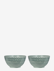 PotteryJo - DAISY Small Bowl 2-PACK - najniższe ceny - cement - 0