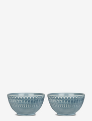 PotteryJo - DAISY Small Bowl 2-PACK - lägsta priserna - dusty blue - 0