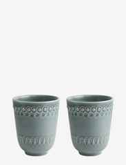 PotteryJo - DAISY Mug 2-PACK - tekoppar - cement - 0