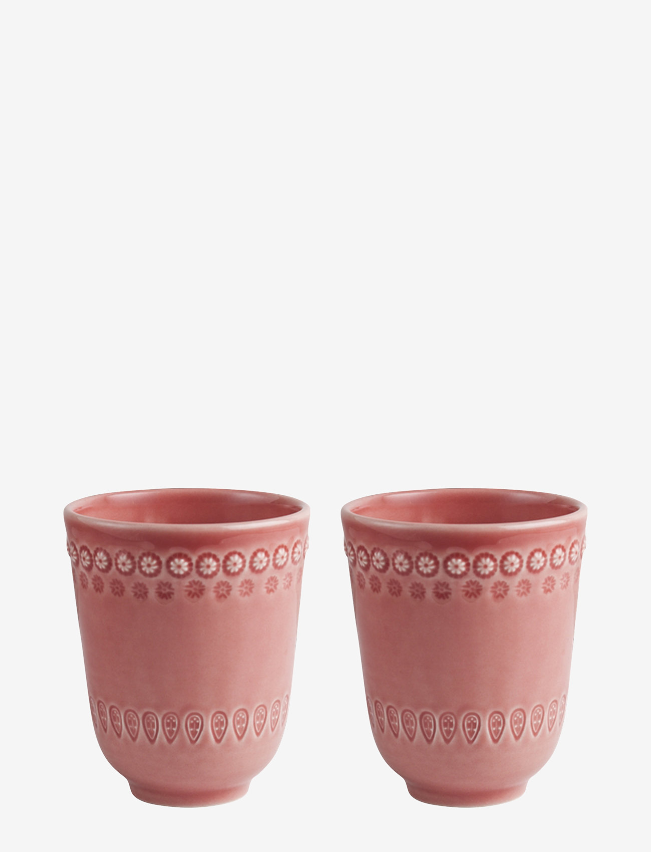 PotteryJo - DAISY Mug 2-PACK - tekoppar - rose - 0