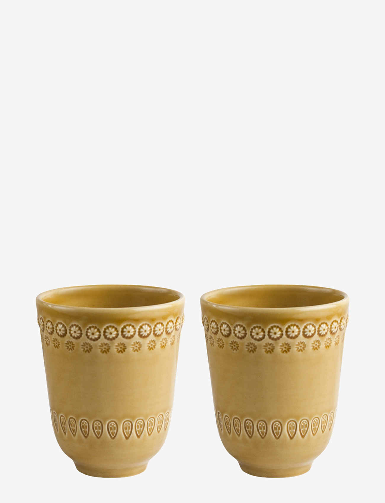 PotteryJo - DAISY Mug 2-PACK - arbatos puodeliai - sienna - 0