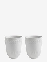 PotteryJo - DAISY Mug 2-PACK - tekoppar - white - 0