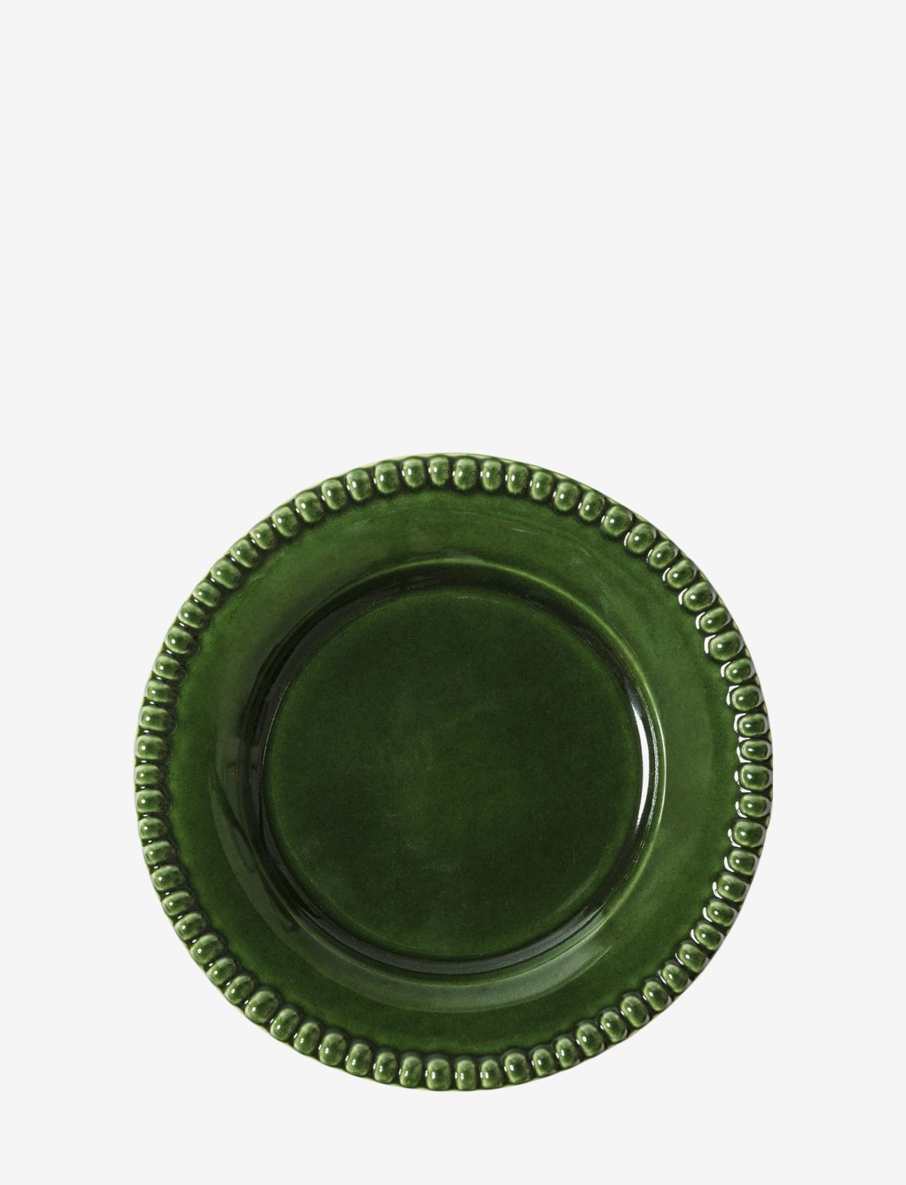 PotteryJo - DARIA dessertplate 22 cm stoneware 2-pack - lägsta priserna - moss - 0