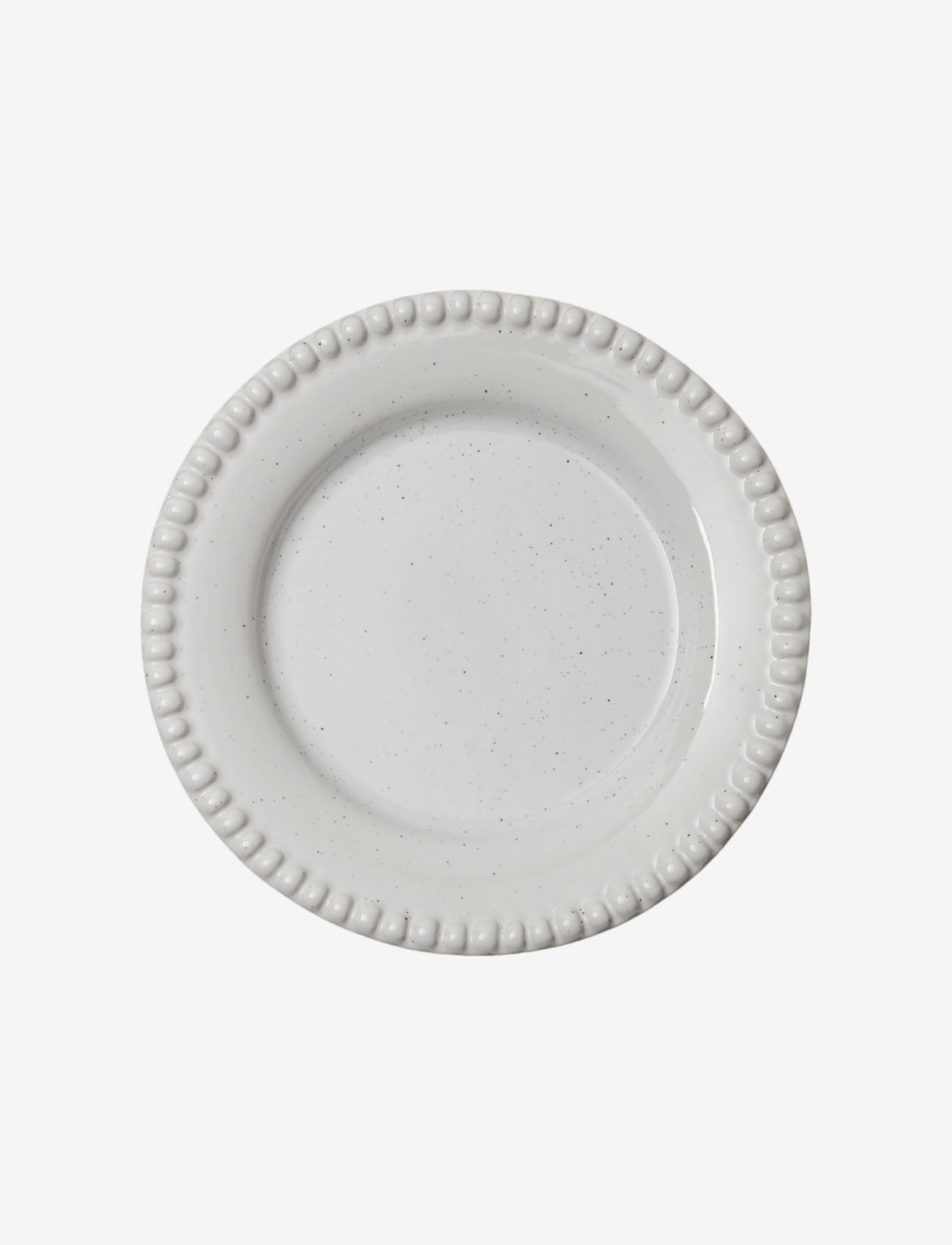 PotteryJo - DARIA Dessertplate 22 cm stoneware - lägsta priserna - cotton white shiny - 0