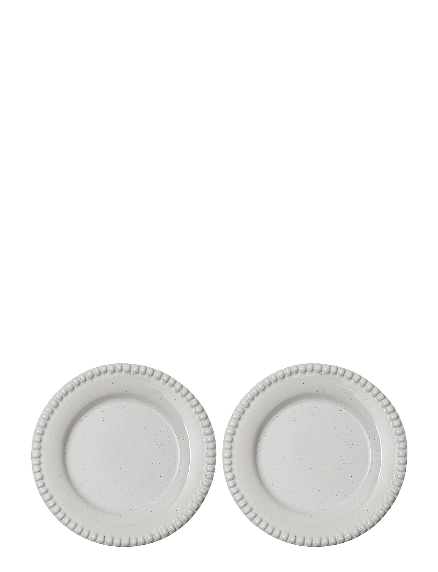 PotteryJo - DARIA Dessertplate 22 cm stoneware - väikesed taldrikud - cotton white shiny - 0