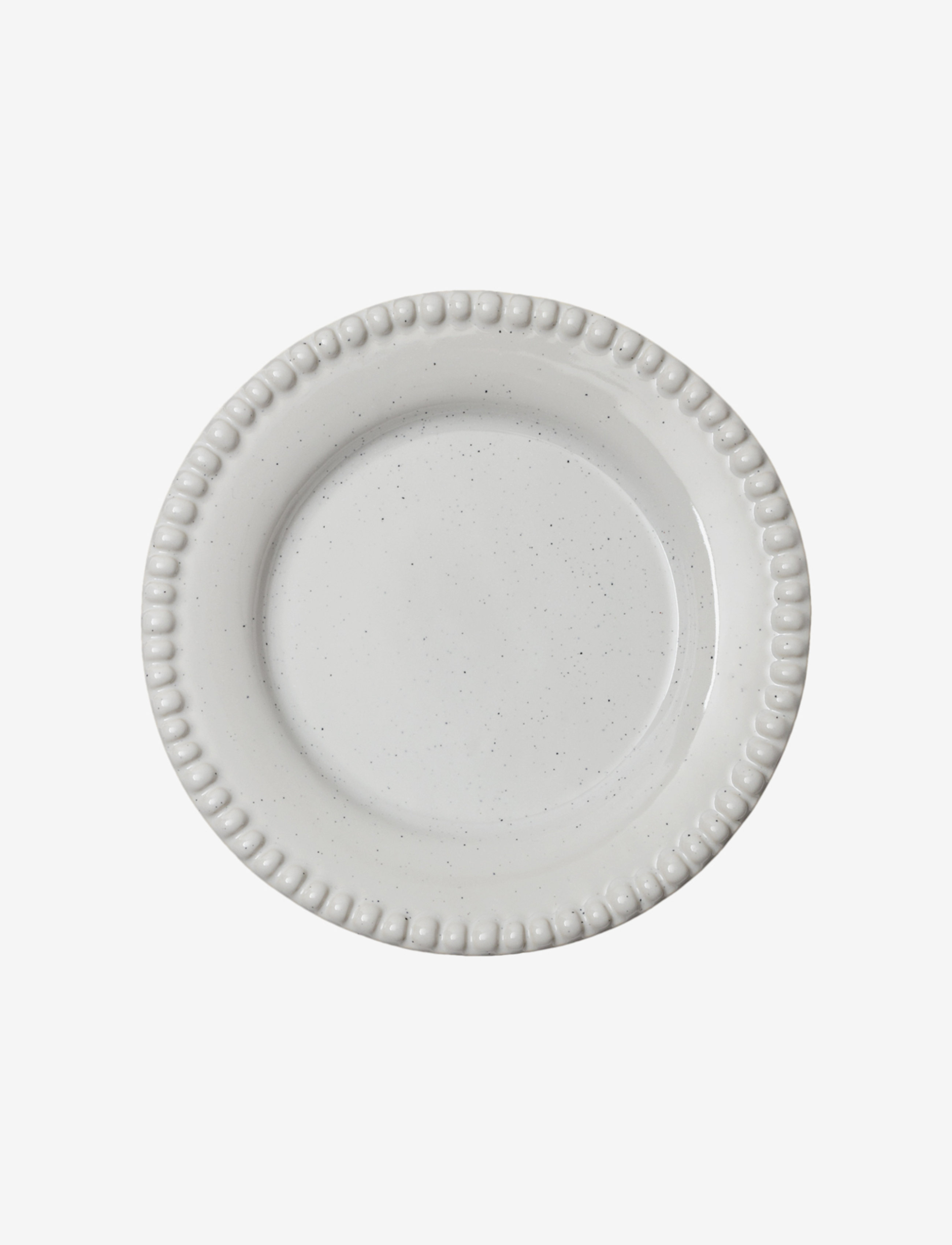 PotteryJo - DARIA Dessertplate 22 cm stoneware - väikesed taldrikud - cotton white shiny - 1