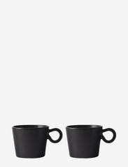 PotteryJo - DARIA Cup 30 cl stoneware 2-pack - home - ink black - 0