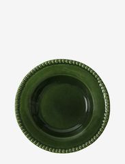 DARIA Soupplate 26 cm stoneware 2-pack - MOSS