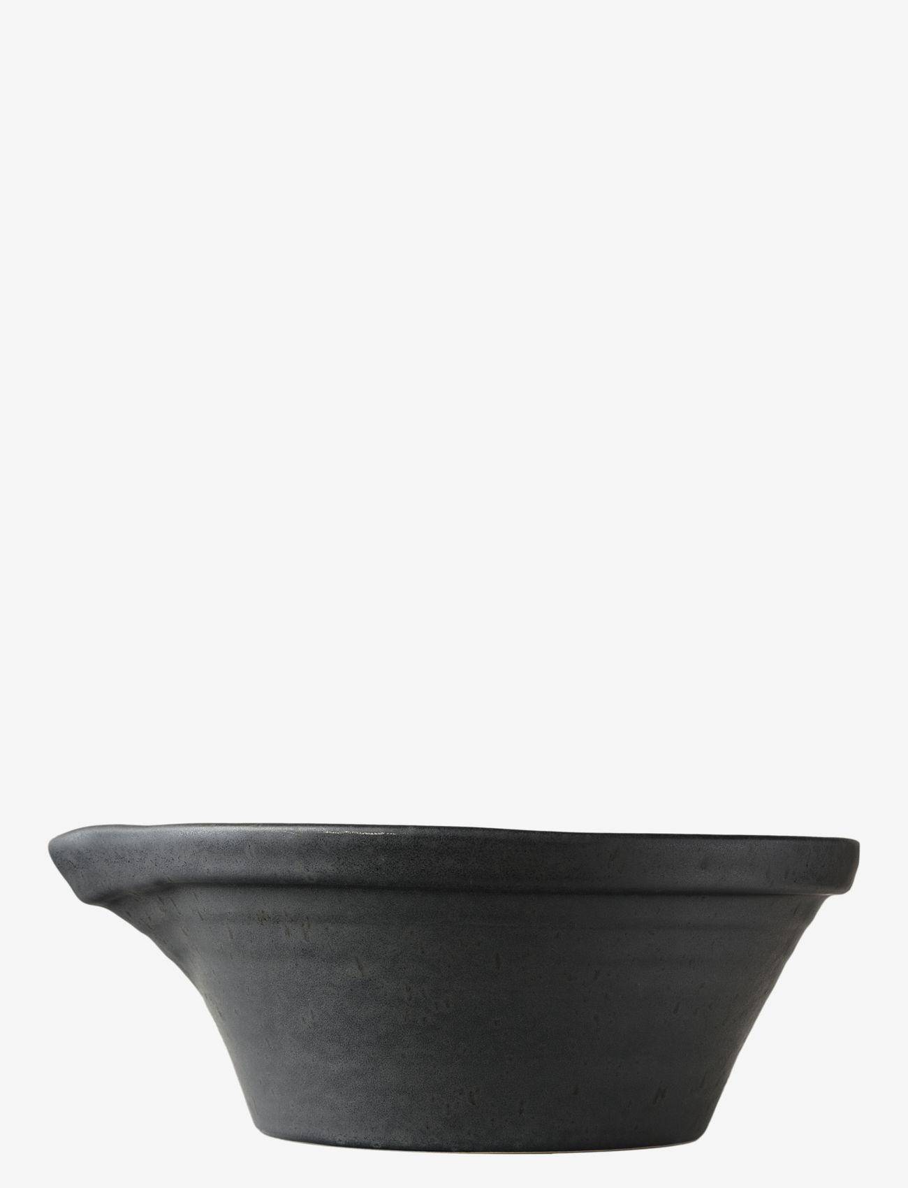 PotteryJo - PEEP Bowl 35 cm - aamiaiskulhot - matt black - 0