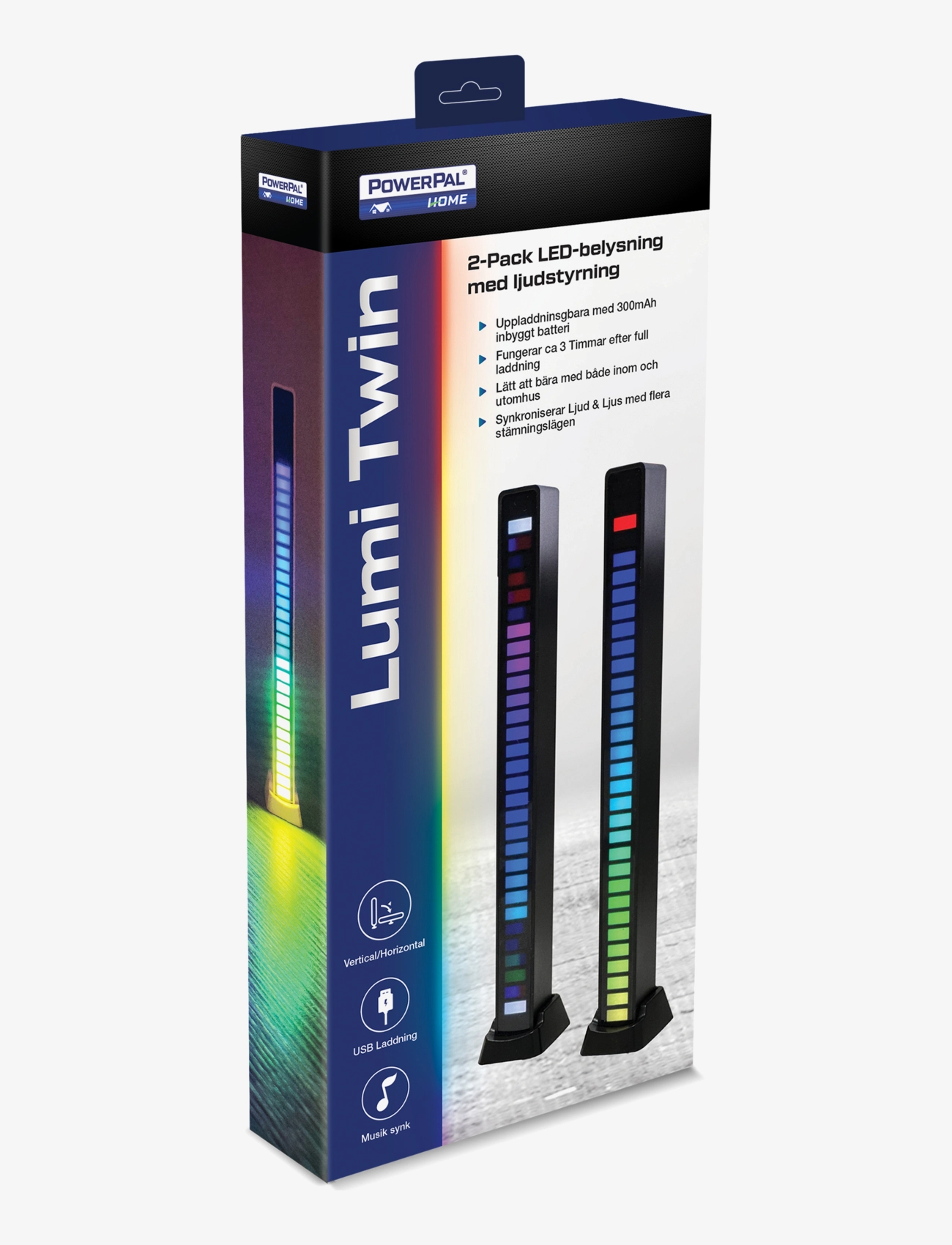 Powerpal - Lumi Twin - black - 3