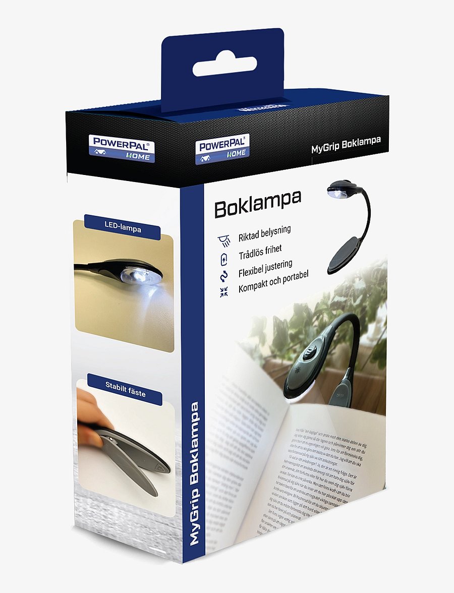 Powerpal - Book Lamp - dekoratsioonid - grey - 2