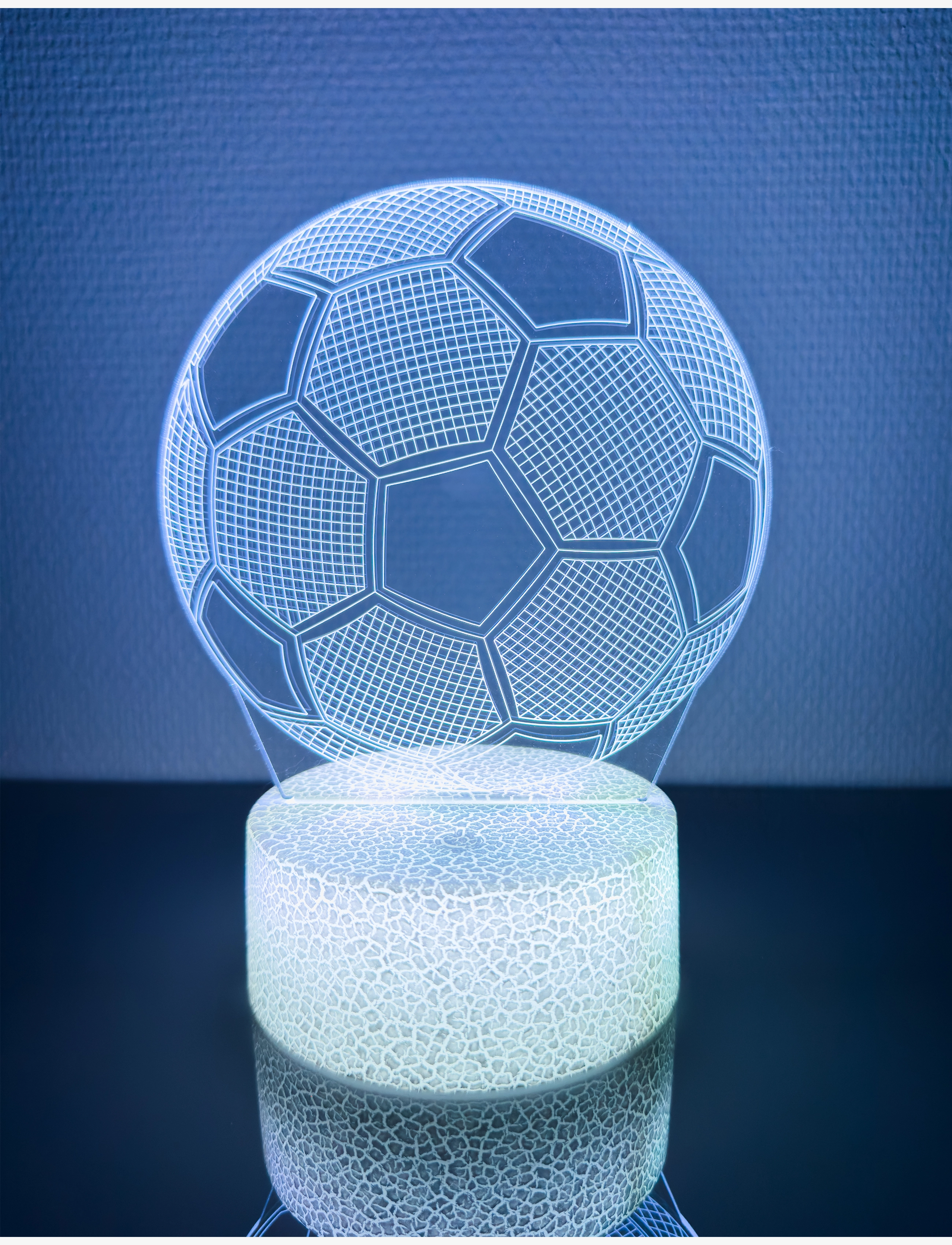 Powerpal - NightPal Football - table lamps - white/transparent - 3