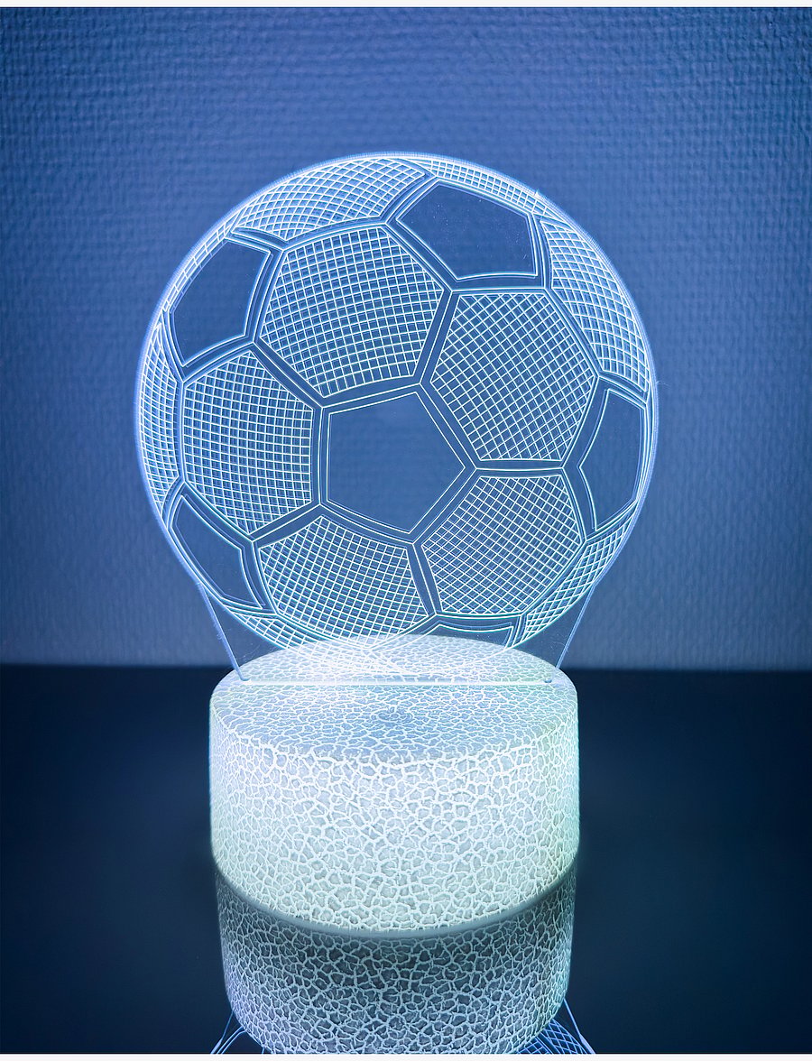 Powerpal - NightPal Football - laualambid - white/transparent - 3