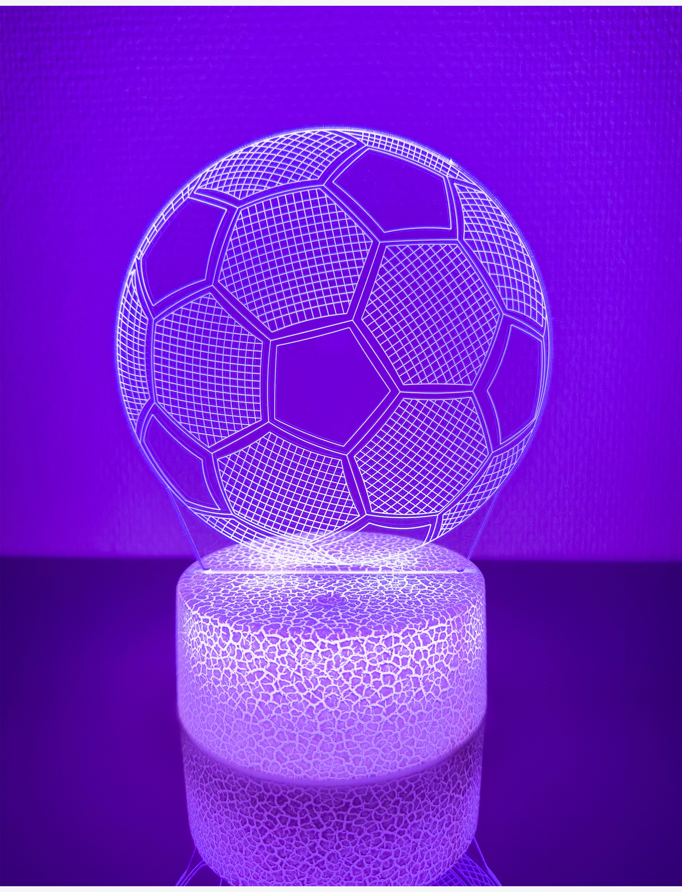 Powerpal - NightPal Football - table lamps - white/transparent - 4
