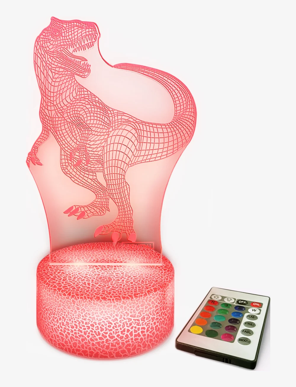 Powerpal - NightPal Dinosaur - tischlampen - white/transparent - 2