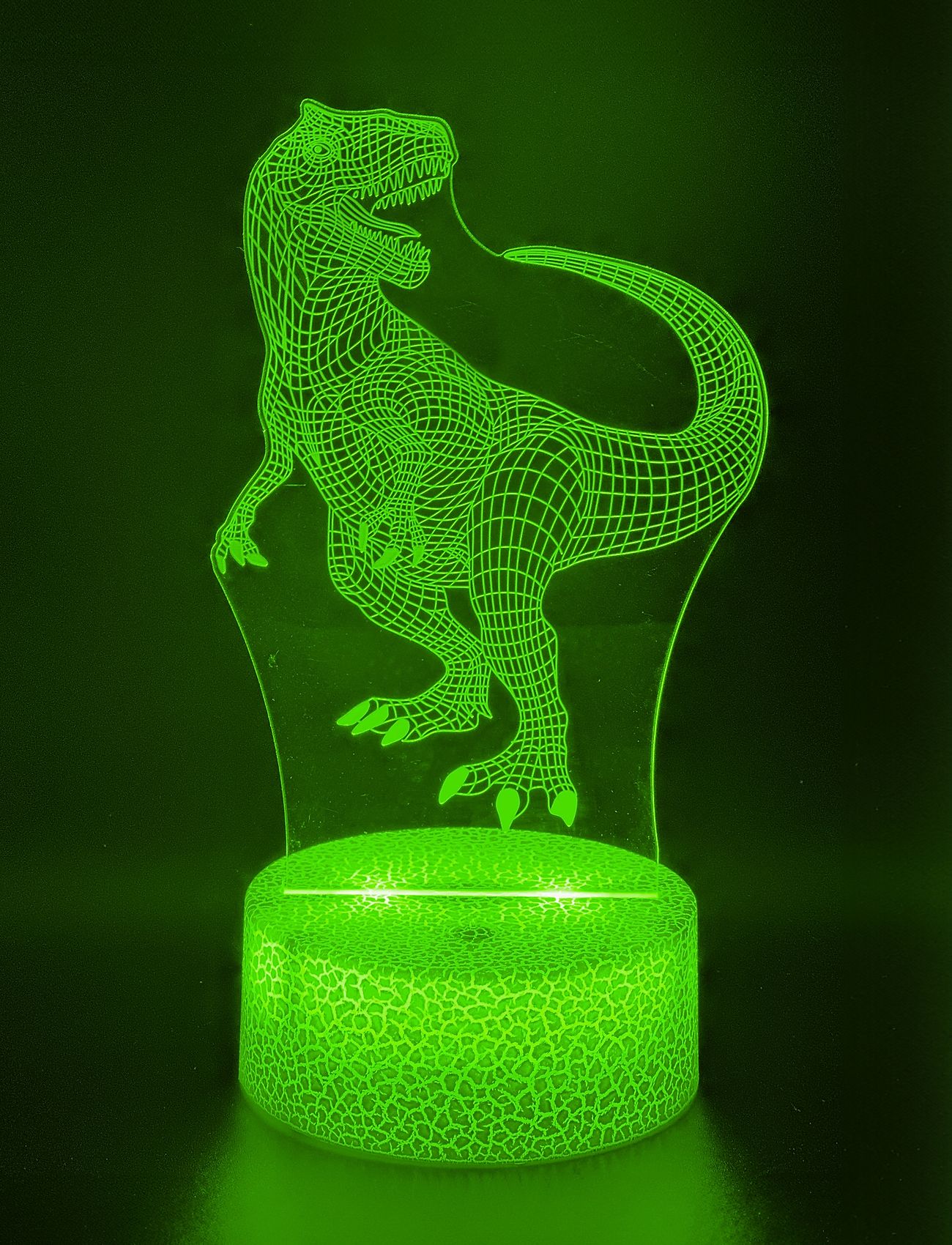 Powerpal - NightPal Dinosaur - table lamps - white/transparent - 3