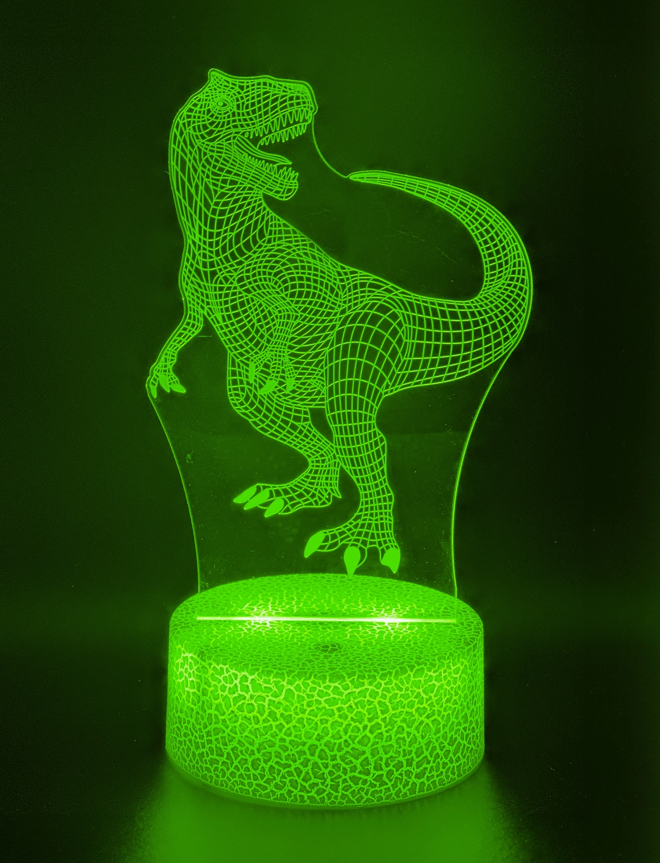 Powerpal - NightPal Dinosaur - pöytävalaisimet - white/transparent - 3