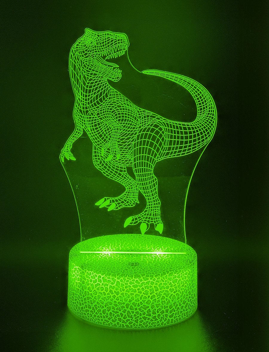 Powerpal - NightPal Dinosaur - tischlampen - white/transparent - 3