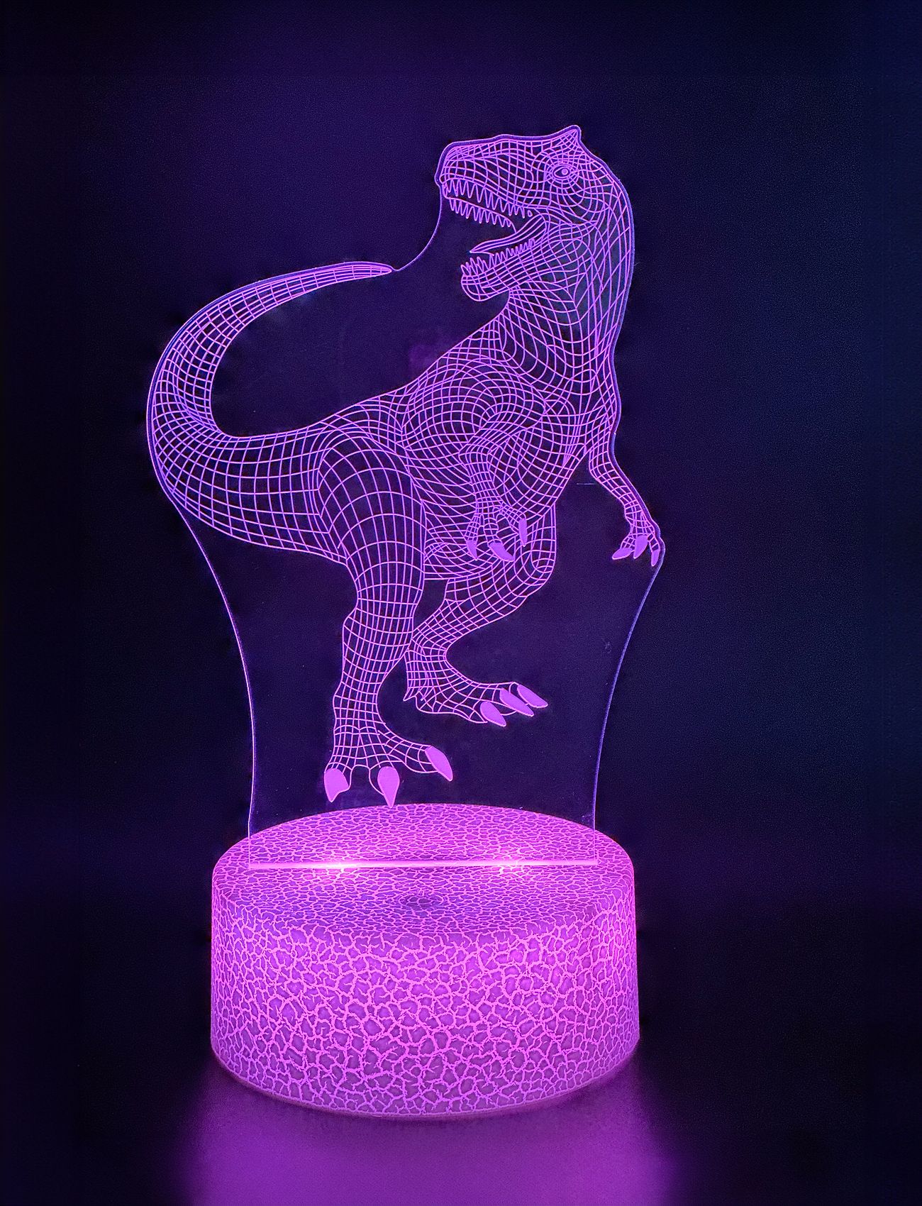 Powerpal - NightPal Dinosaur - table lamps - white/transparent - 4