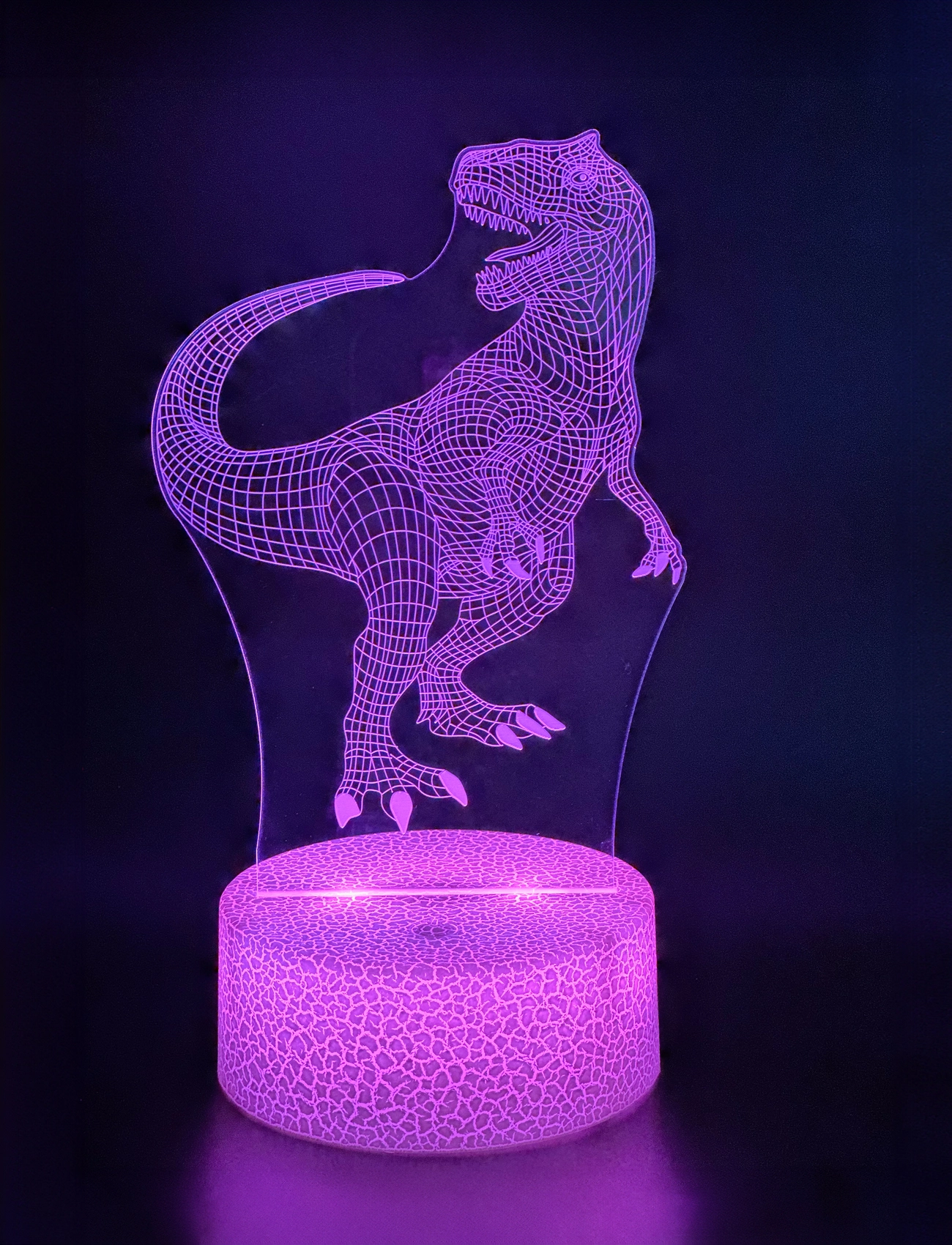 Powerpal - NightPal Dinosaur - pöytävalaisimet - white/transparent - 4