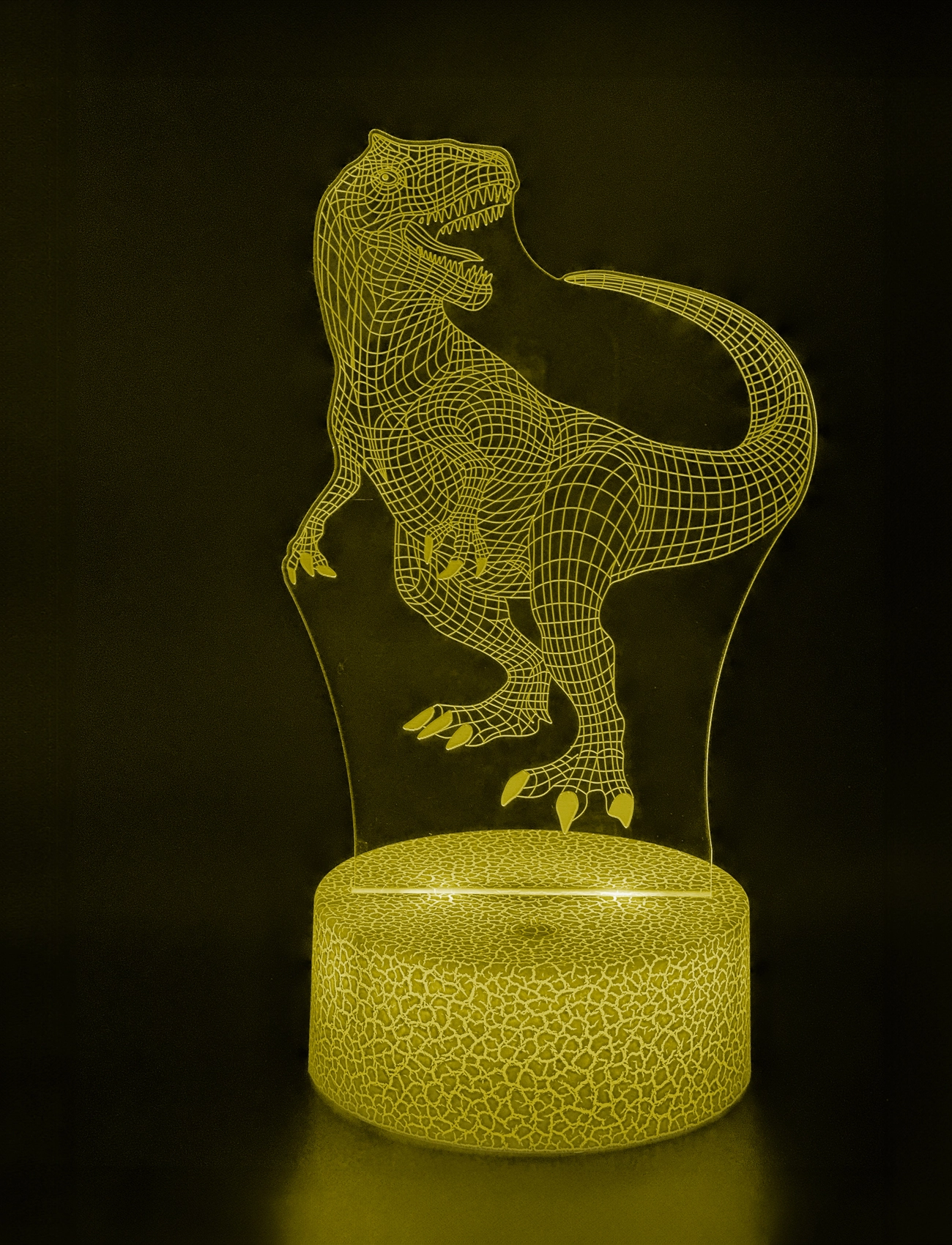 Powerpal - NightPal Dinosaur - pöytävalaisimet - white/transparent - 5