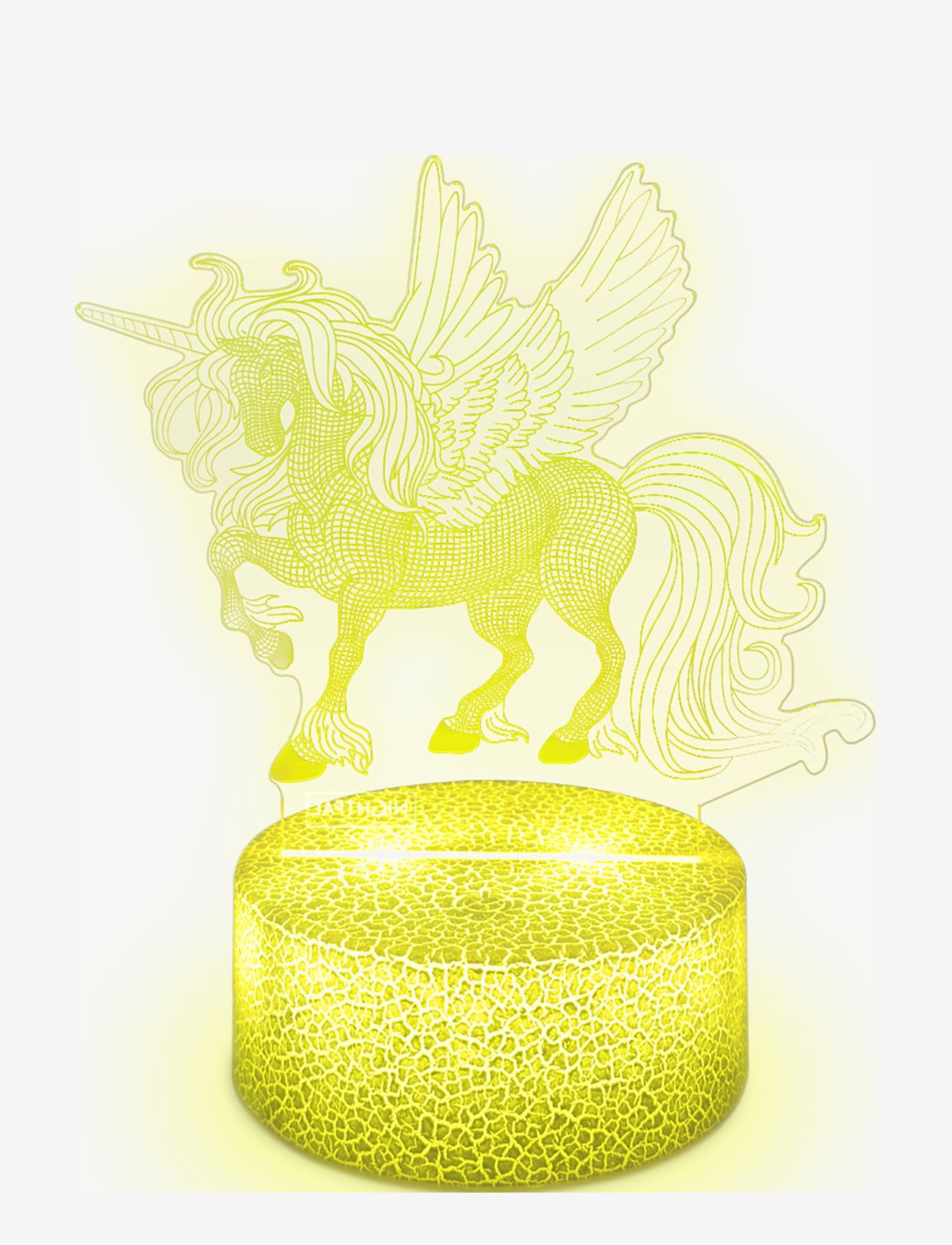 Powerpal - Nightpal Unicorn - bordslampor - white/transparent - 1