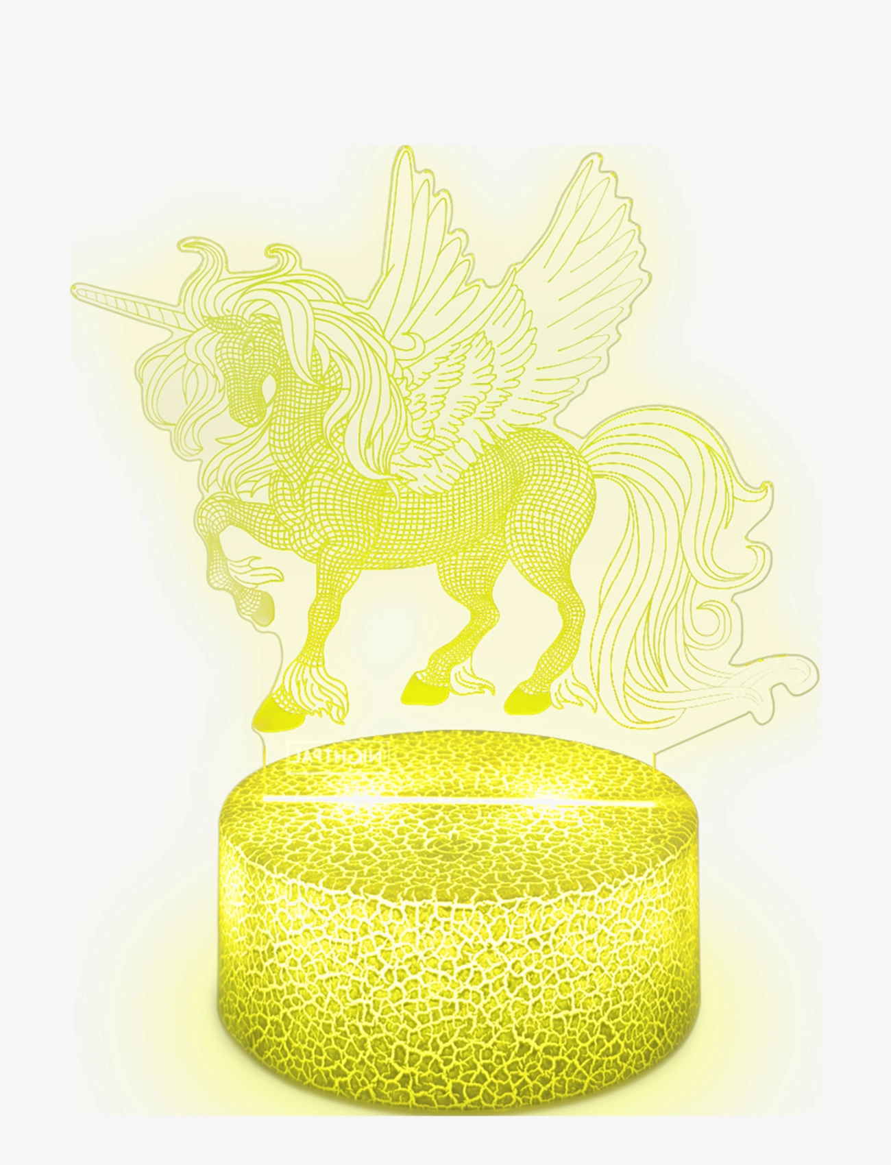 Powerpal - Nightpal Unicorn - tischlampen - white/transparent - 1