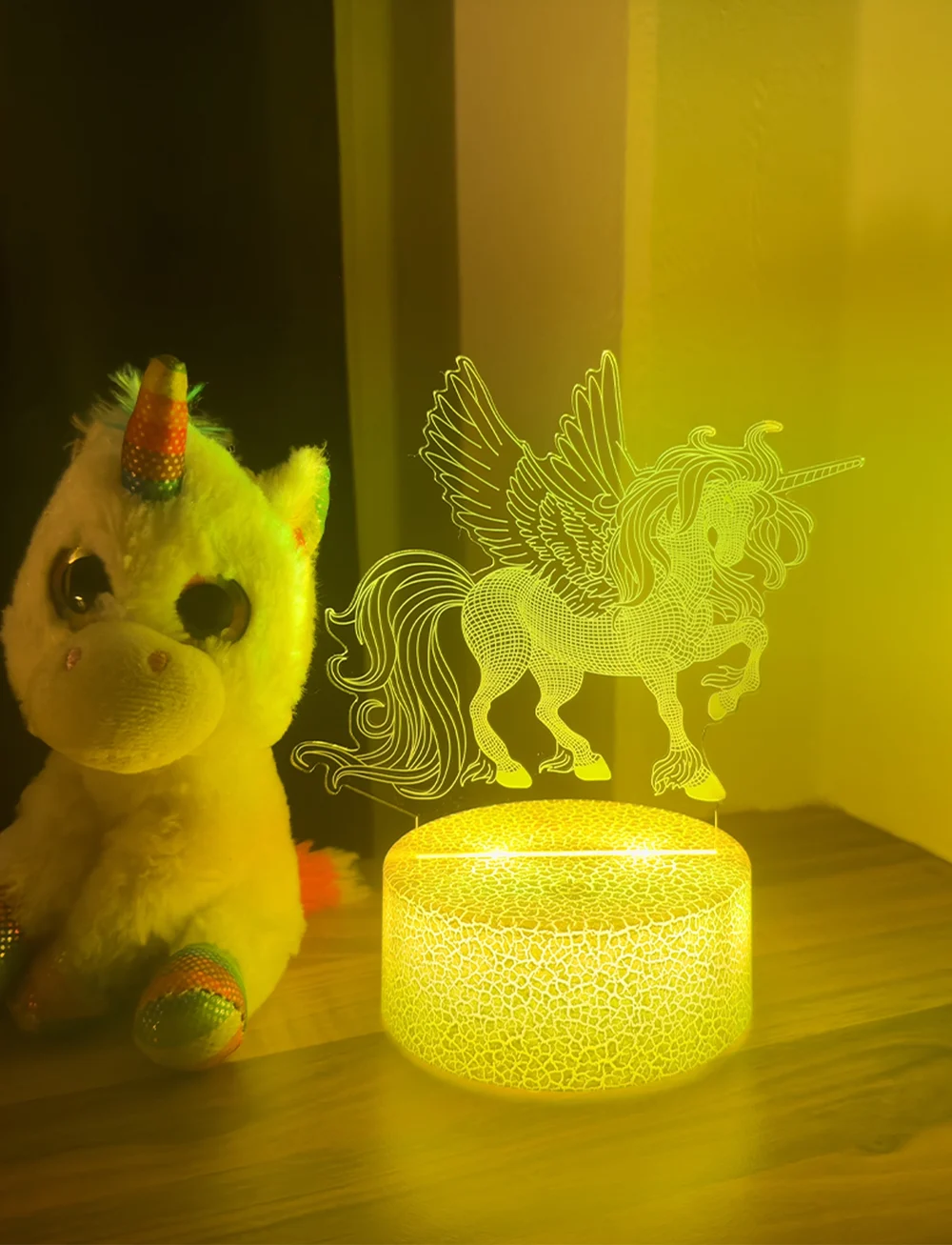 Powerpal - Nightpal Unicorn - tischlampen - white/transparent - 2