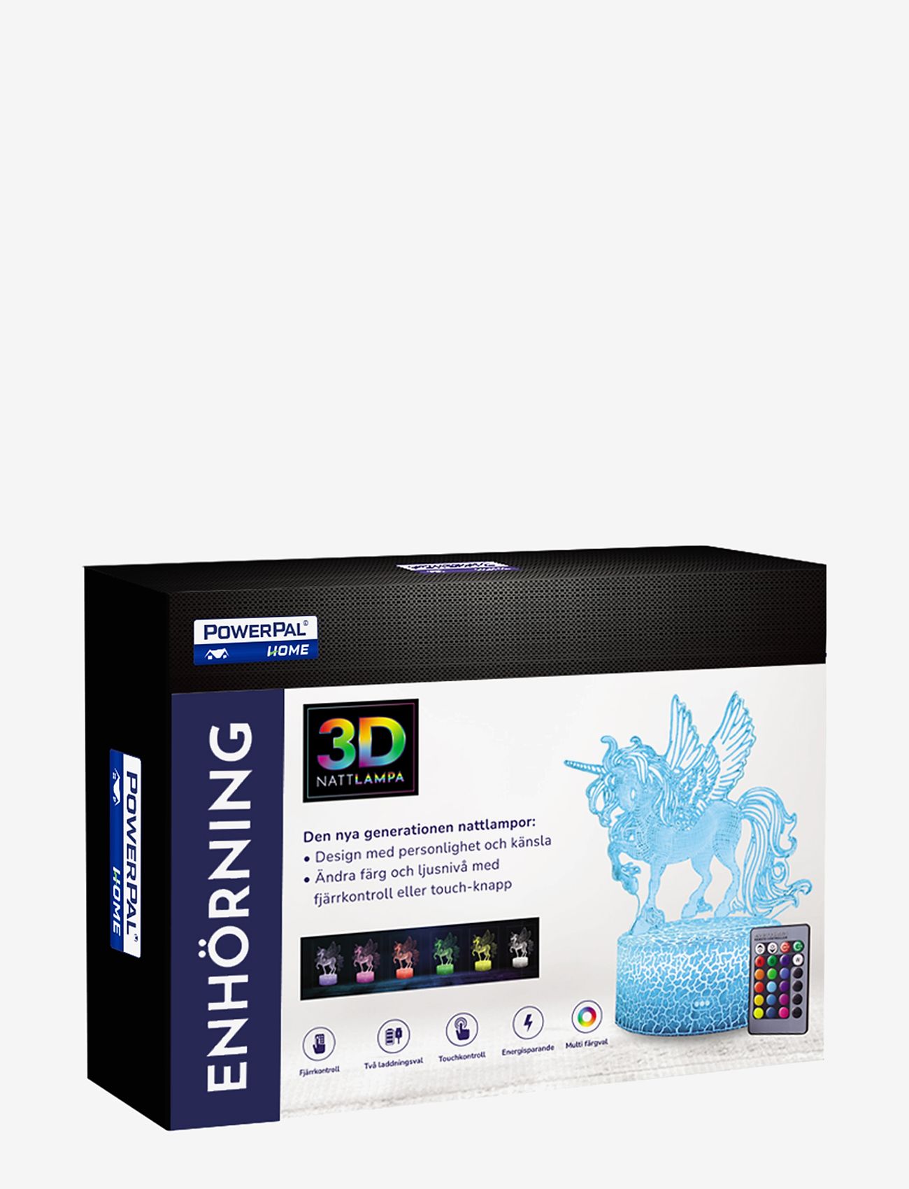 Powerpal - Nightpal Unicorn - bordslampor - white/transparent - 5