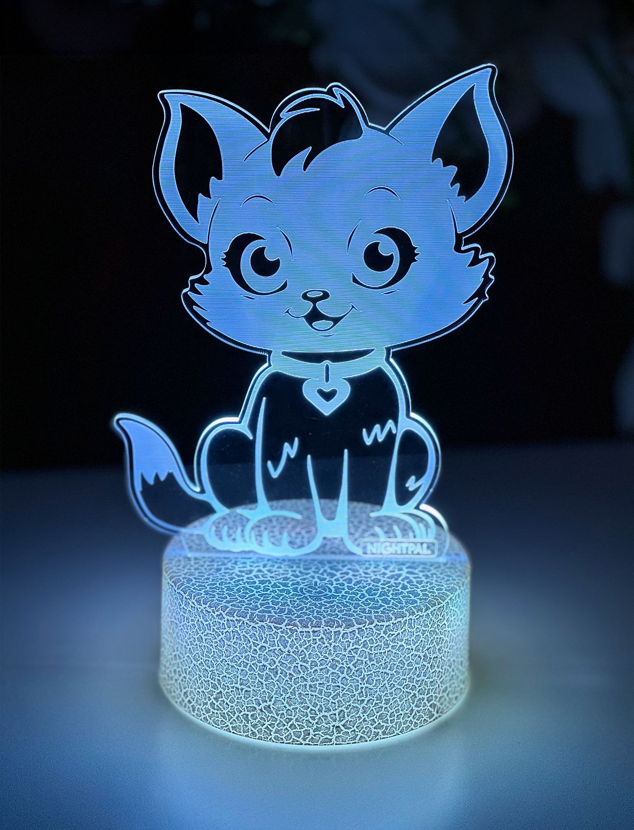 Powerpal - NightPal Kitty - nachtlampen - white/transparent - 4
