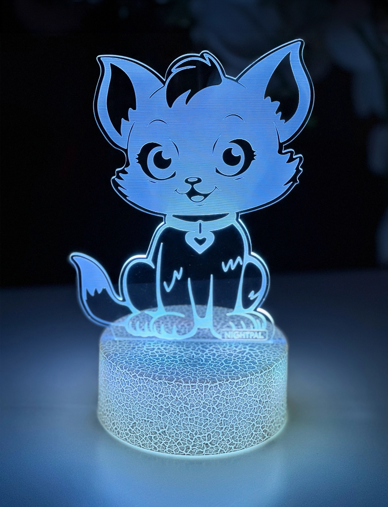Powerpal - NightPal Kitty - Öölambid - white/transparent - 4