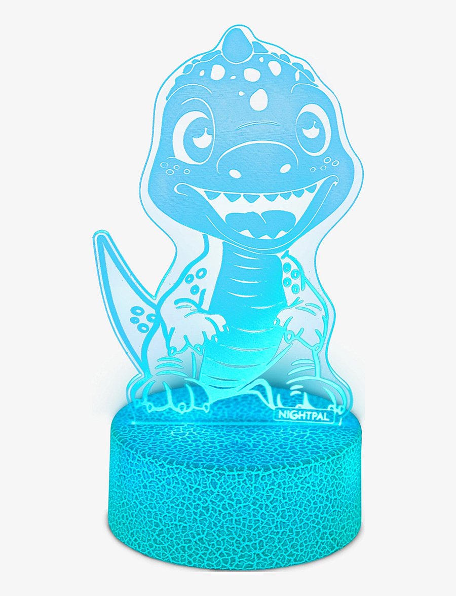 Powerpal - NightPal Dino - nachtlampen - white/transparent - 1