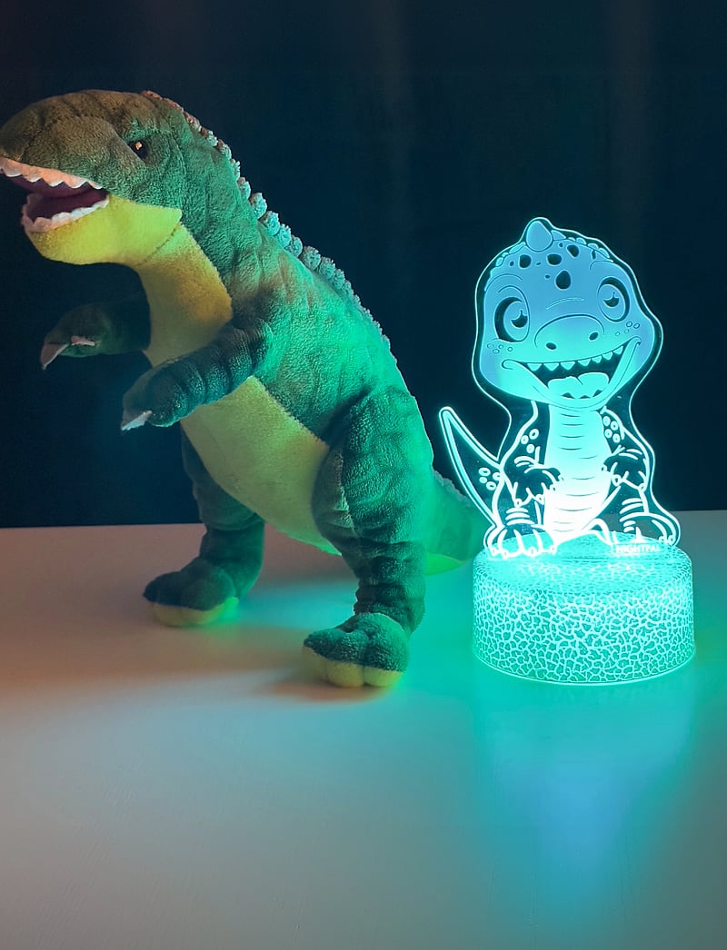 Powerpal - NightPal Dino - nachtlampen - white/transparent - 0