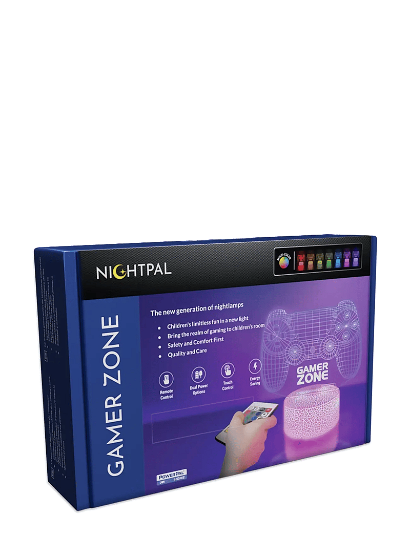 Powerpal - Nightpal Gamer Zone - tischlampen - white/transparent - 2