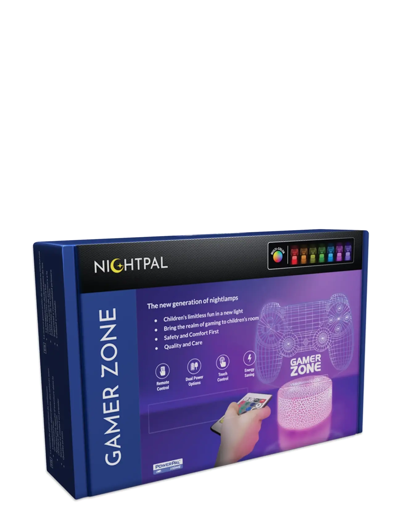Powerpal - Nightpal Gamer Zone - bordslampor - white/transparent - 2