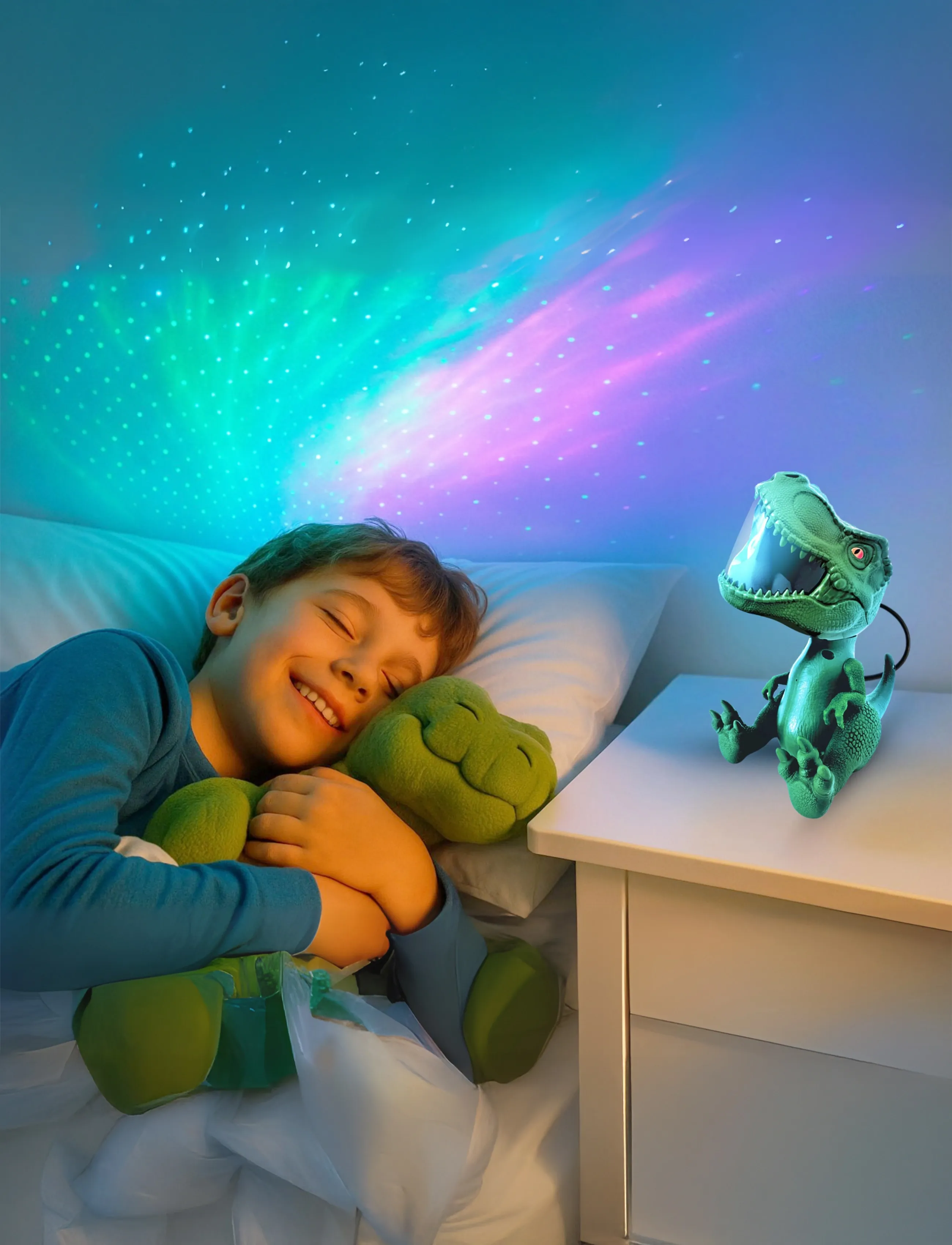 Powerpal - Lumi Rex - nachtlampen - green - 5