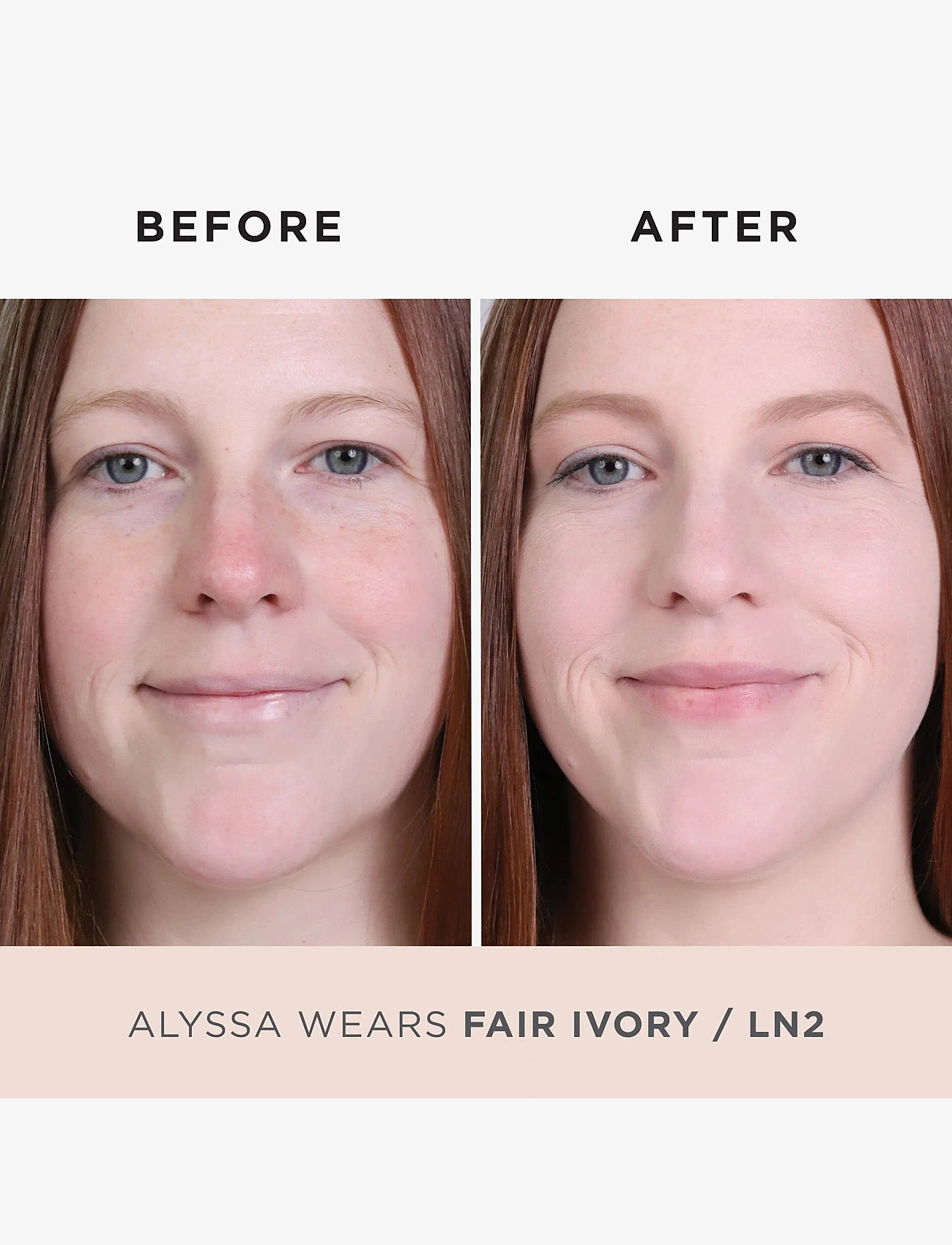 PÜR - 4-in-1 Pressed Mineral Foundation - bliv klar til date night - fair ivory / ln2 - 1