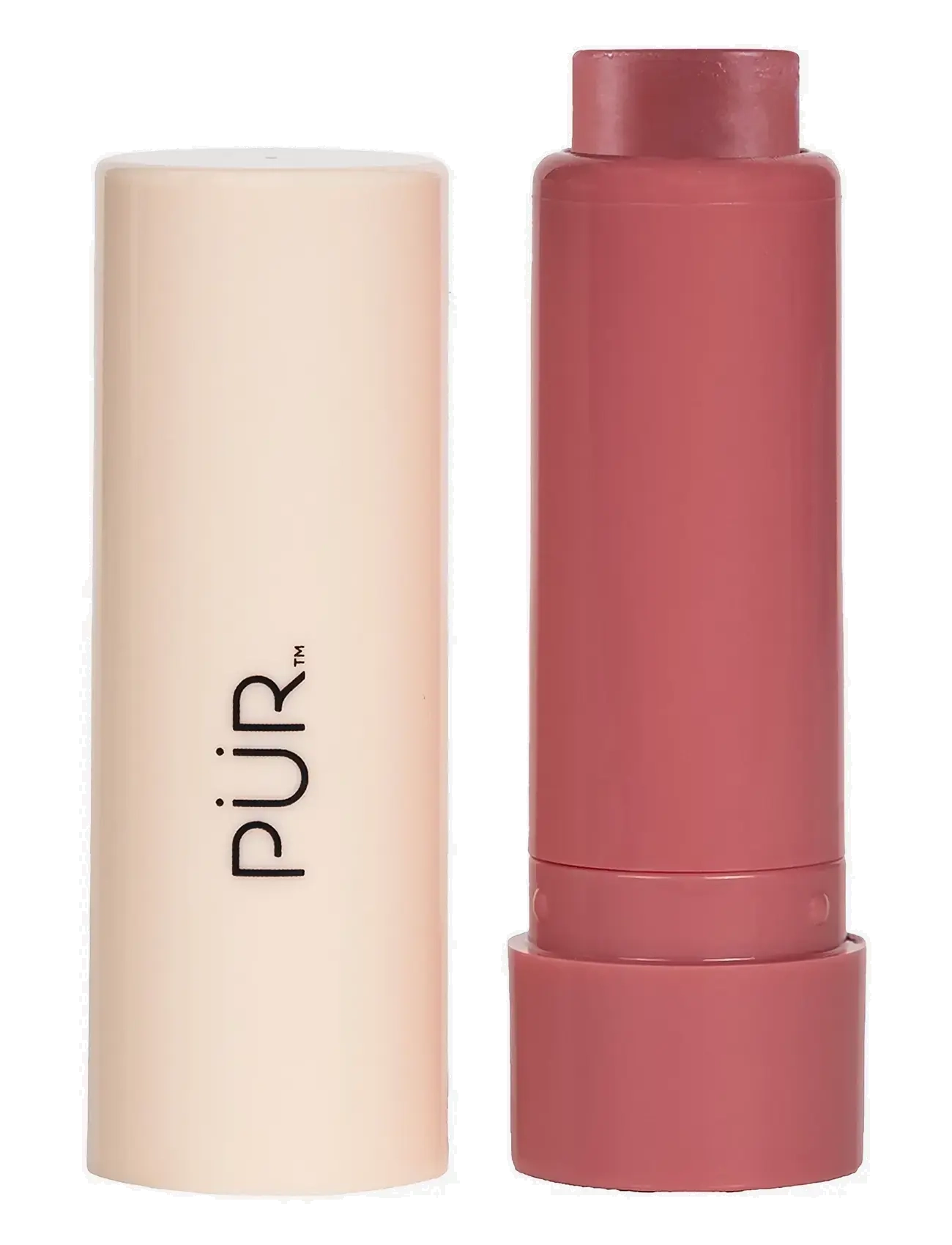 PÜR Silky Tint Creamy Multitasking Stick With Peptides, Overstregningstusch, Pink, Str: 6 G