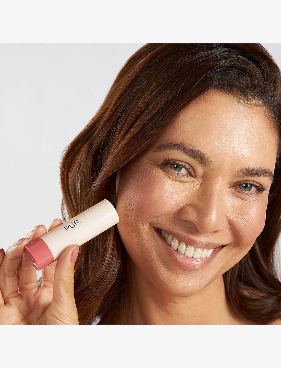 PÜR - Silky Tint Creamy Multitasking Stick with Peptides - makeup - berry best - 2