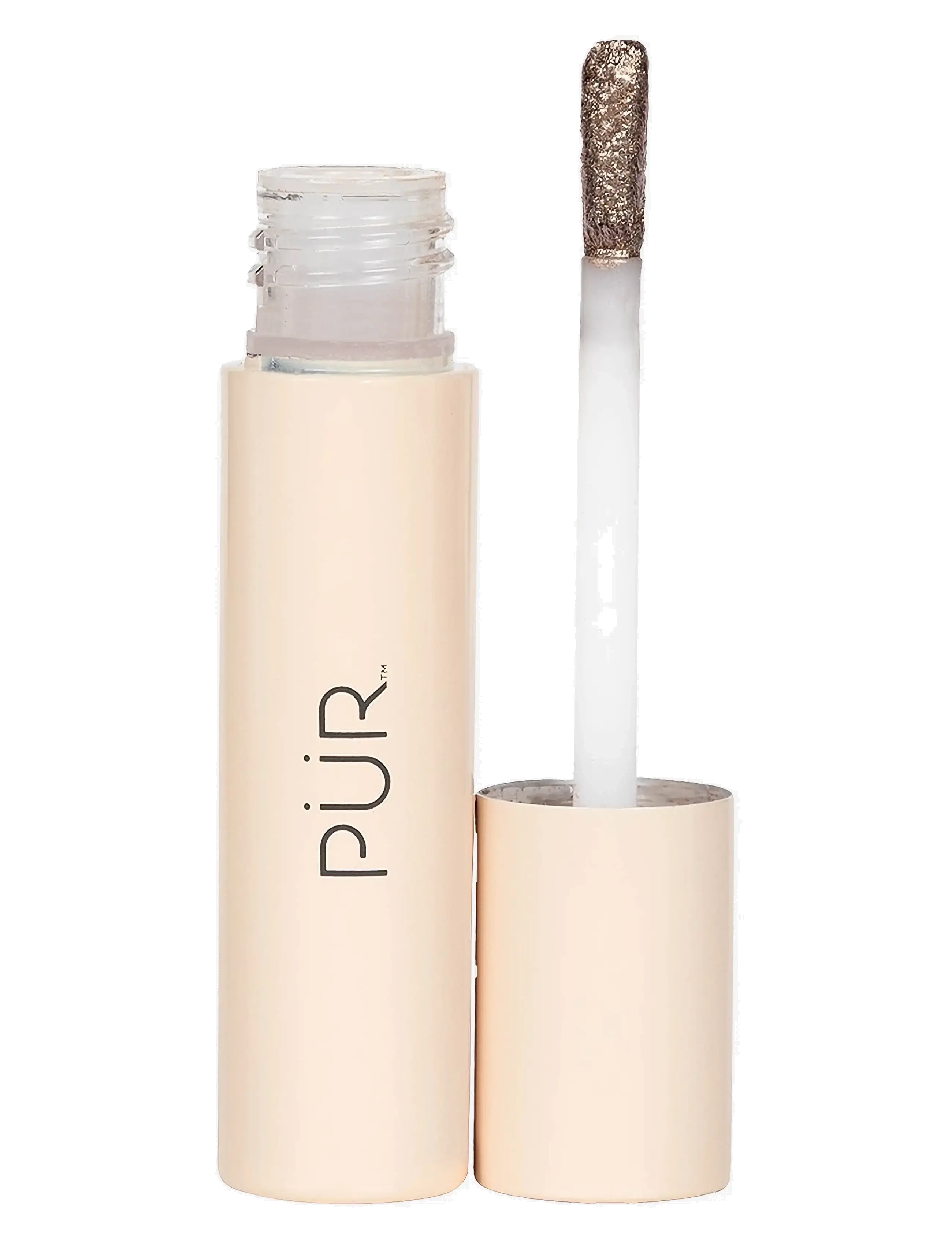 PÜR On Point Tint Creamy Eyeshadow & Primer with Peptides - Ögonprimer - SUEDE / brown