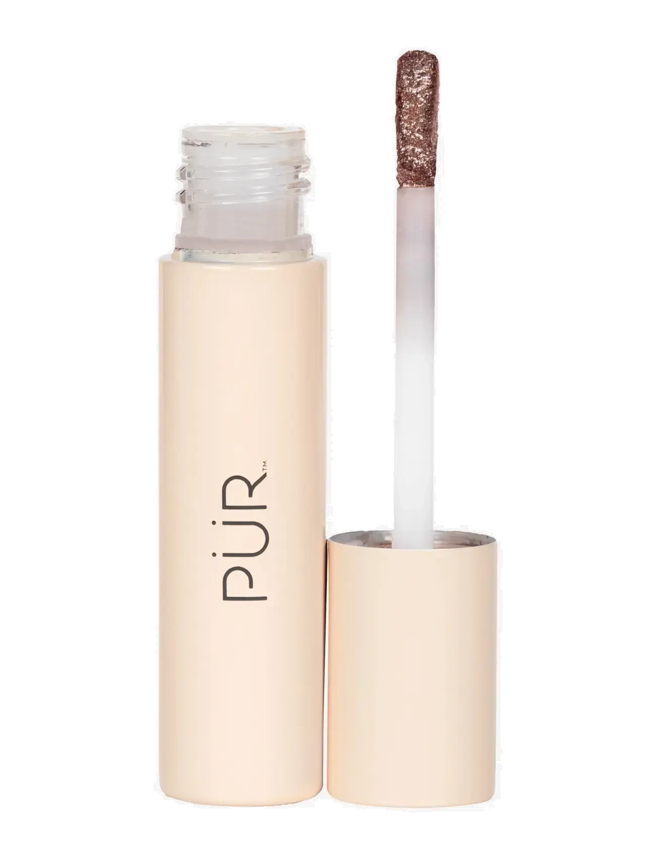 PÜR On Point Tint Creamy Eyeshadow & Primer With Peptides, 3 ml, Brown, Øjne > Øjenprimere, Dame
