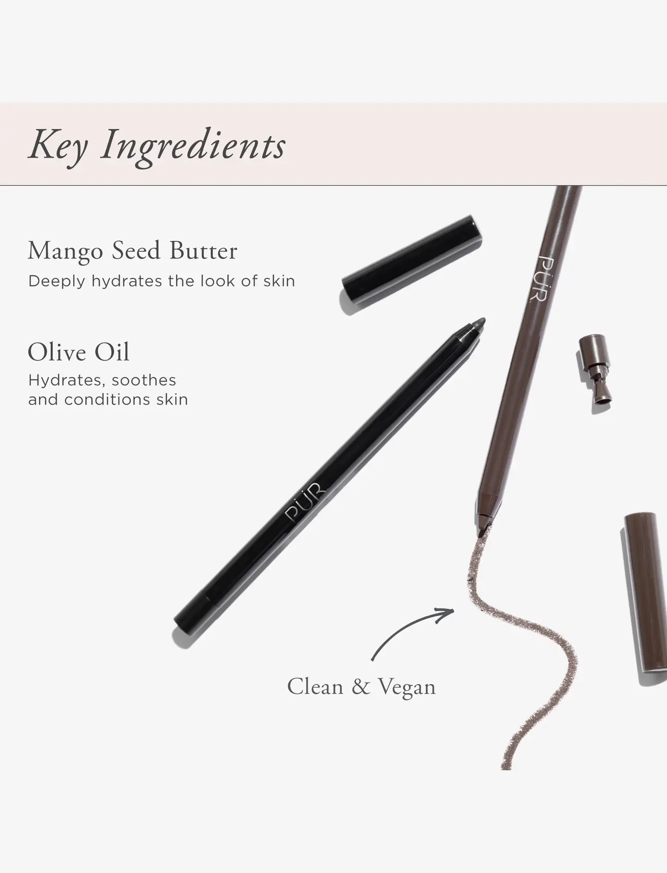 PÜR - On Point Eyeliner Pencil - förðunarvörur - brown - 4