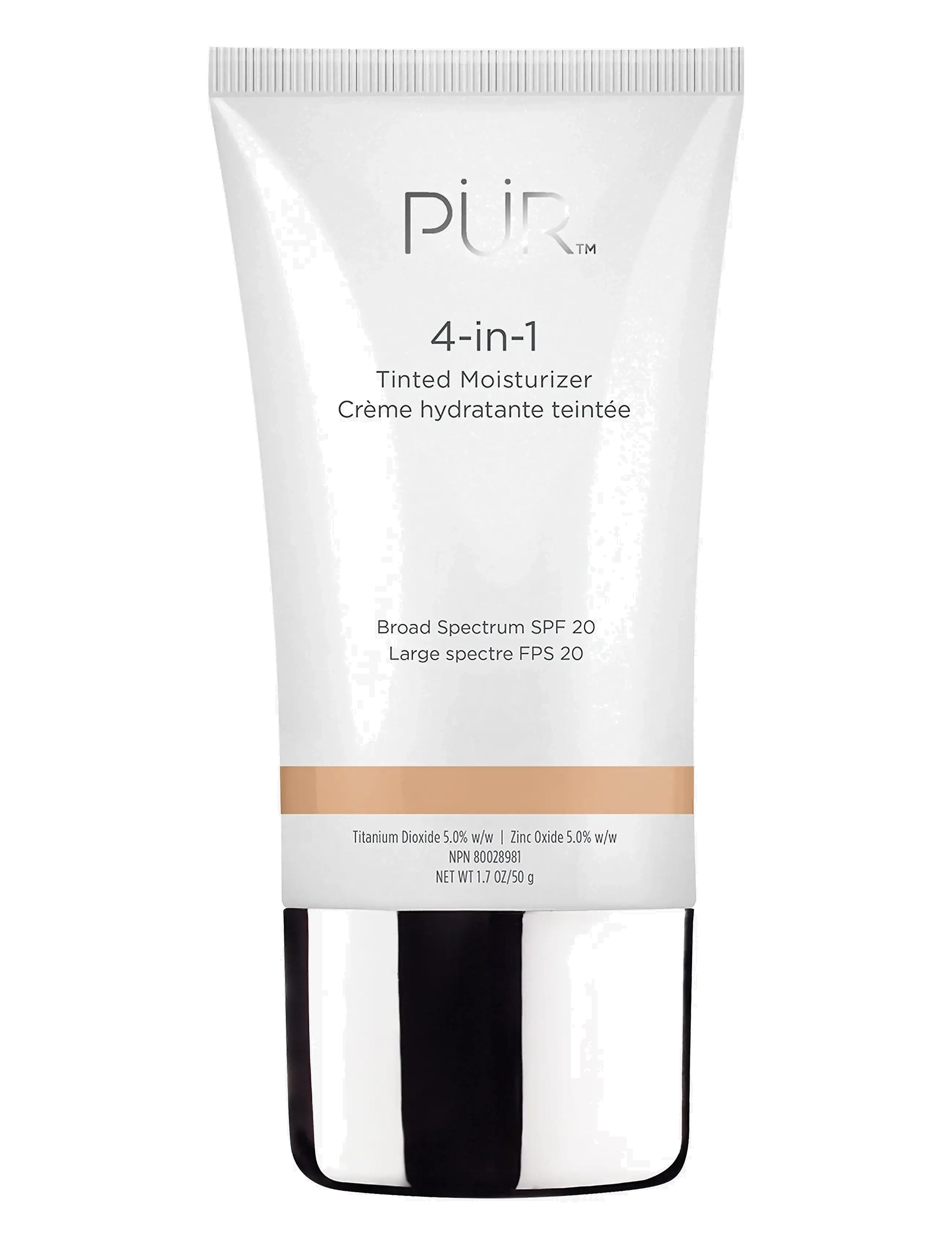 PÜR 4-In-1 Mineral Tinted Moisturizer, BB & CC Creme, Str: 50 G