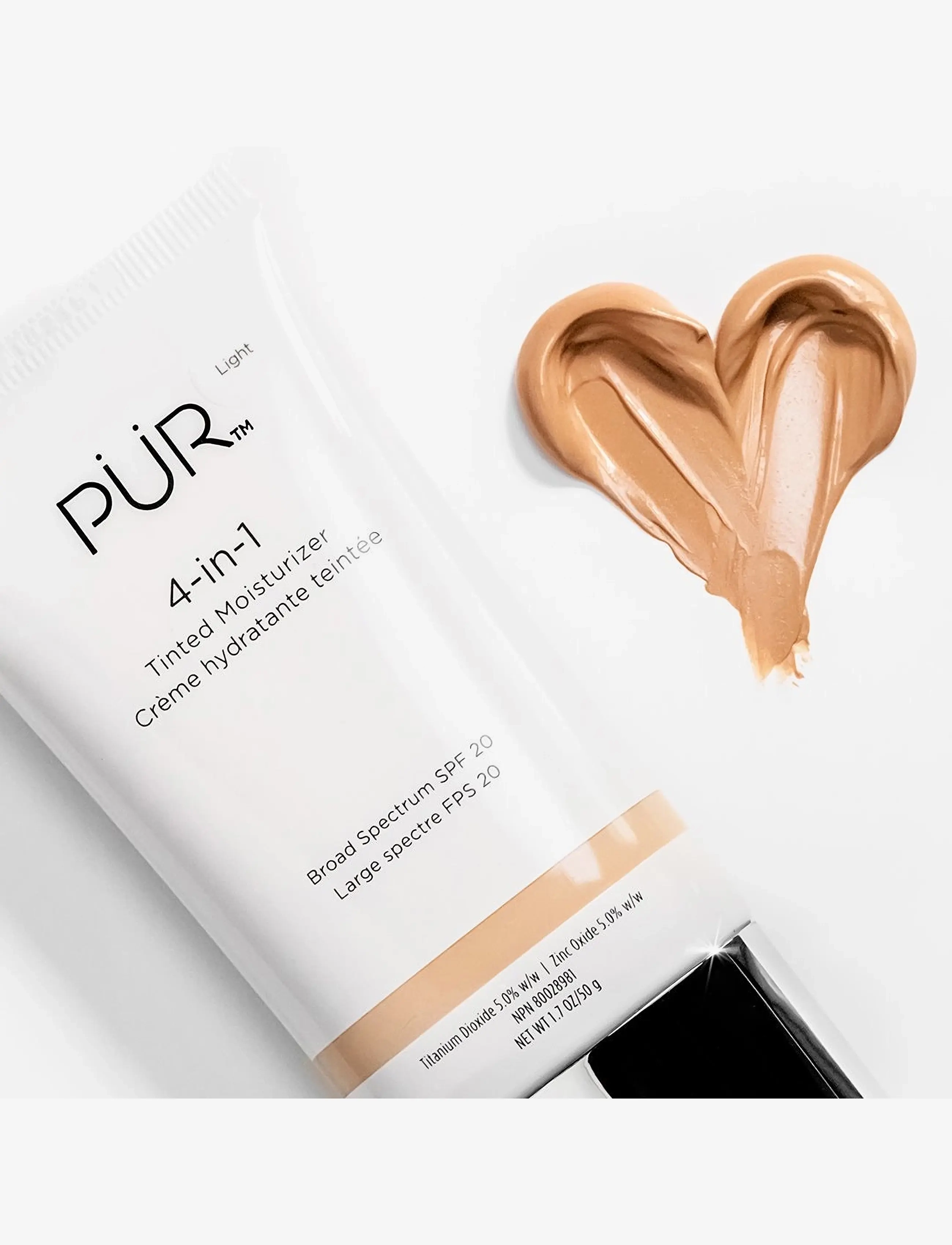 PÜR 4-in-1 Mineral Tinted Moisturizer MN3 50 g puder, rouge & highlighter dam – bild 4