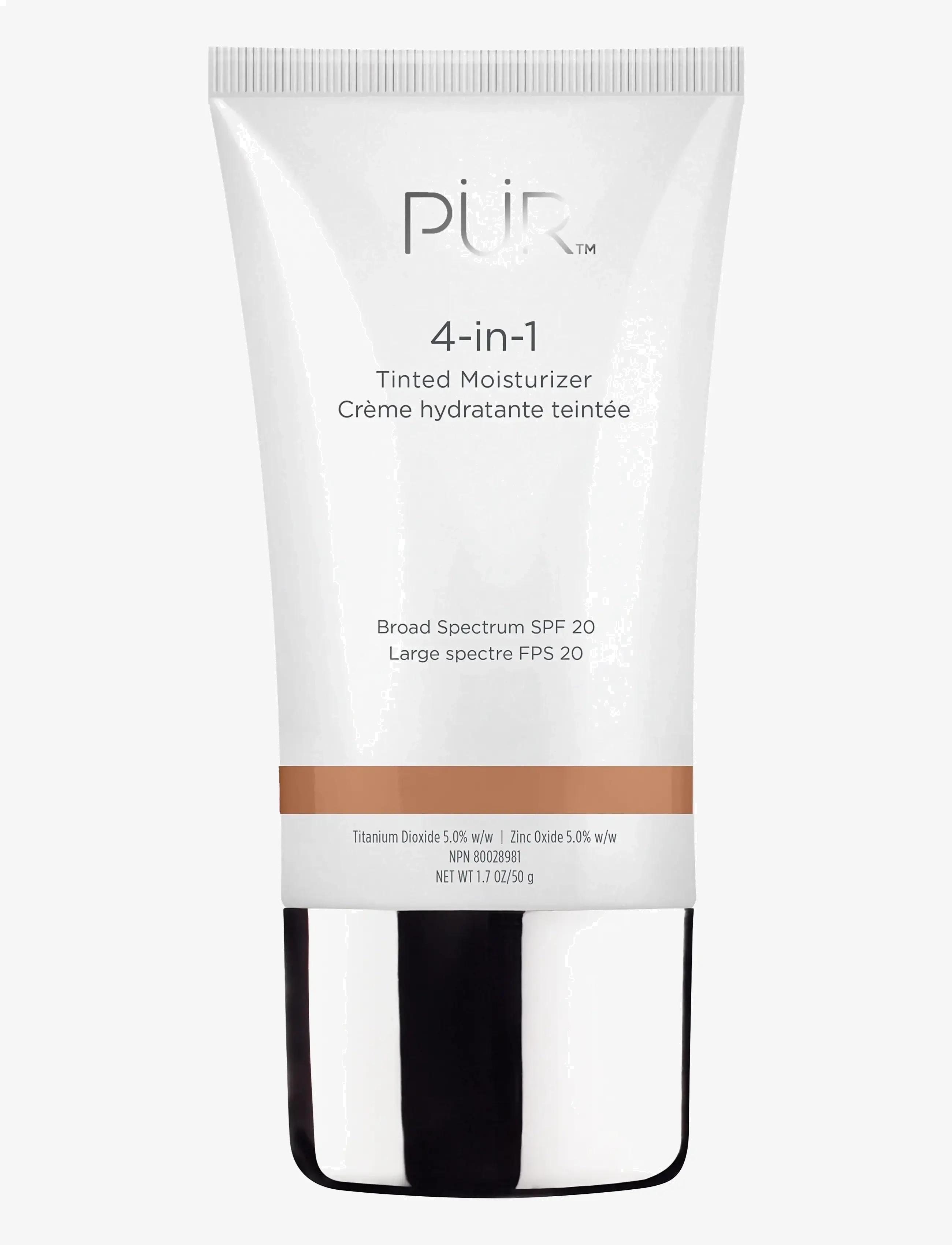PÜR 4-In-1 Mineral Tinted Moisturizer, BB & CC Creme, Str: 50 G