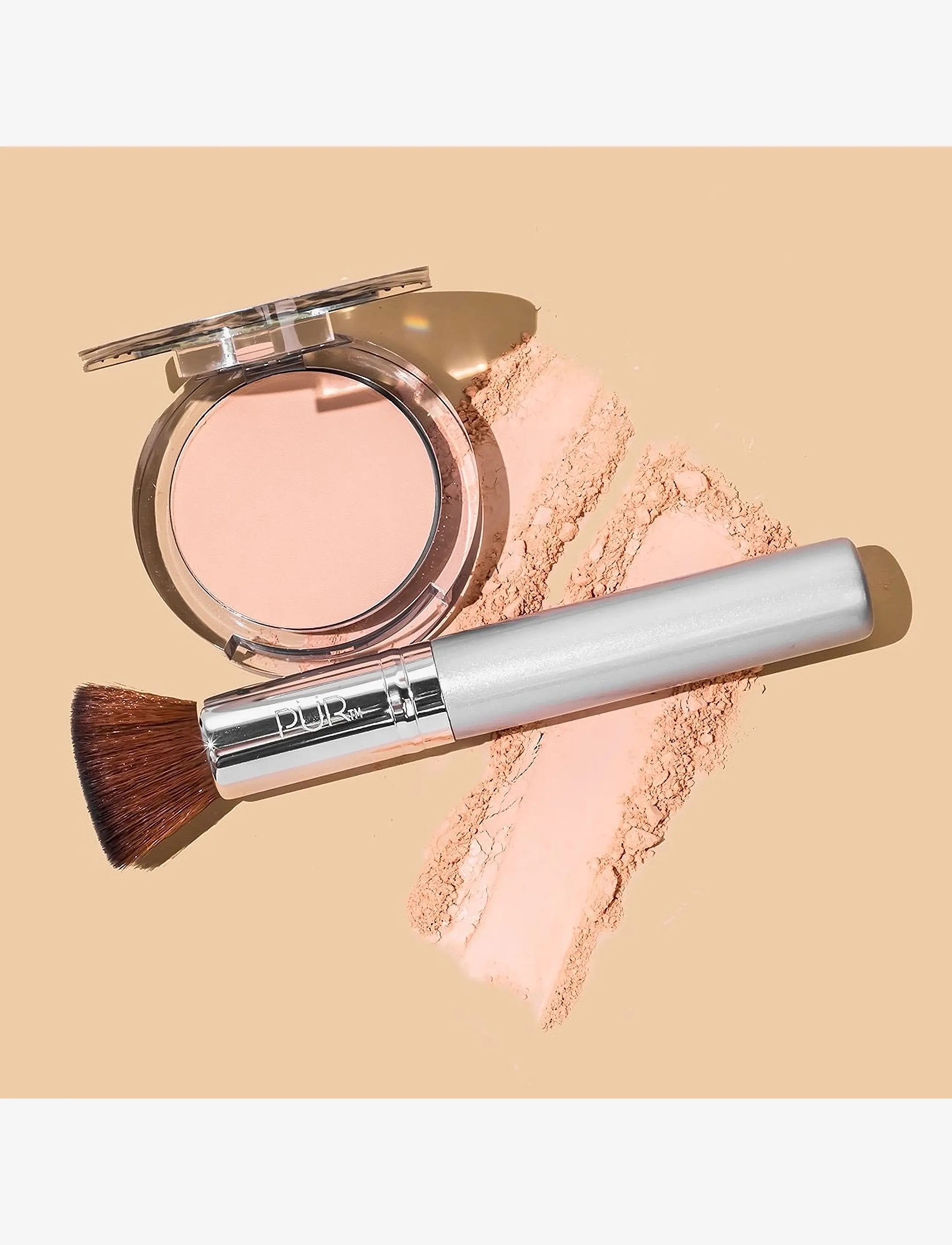 PÜR - Chisel Brush - meikit - clear - 2